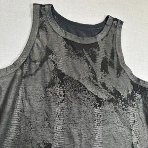 Trucker Coating The Muscle Tee Tank Top Mens 2 Black Snake Print Activewear